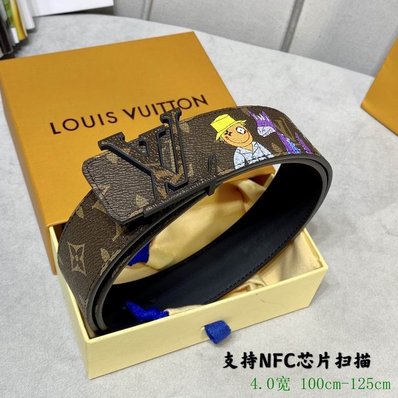 LV Belt 40mmX95-125CM 7D (484)